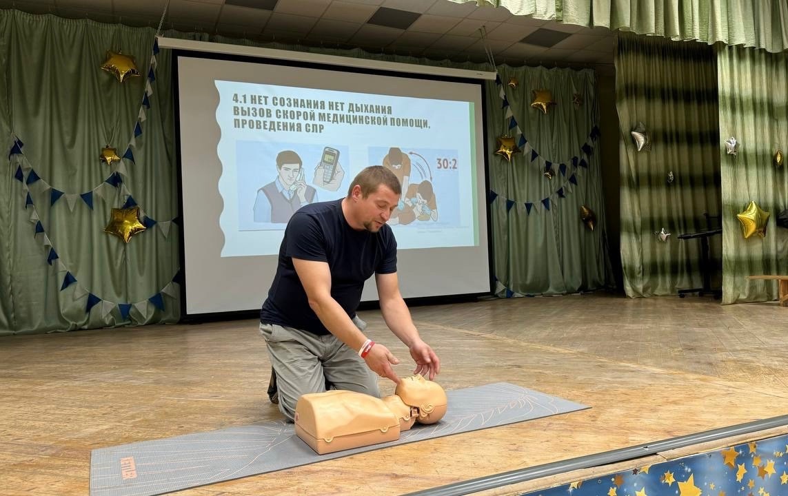 Врачи скорой медицинской помощи провели мастер-класс по оказанию первой помощи!.