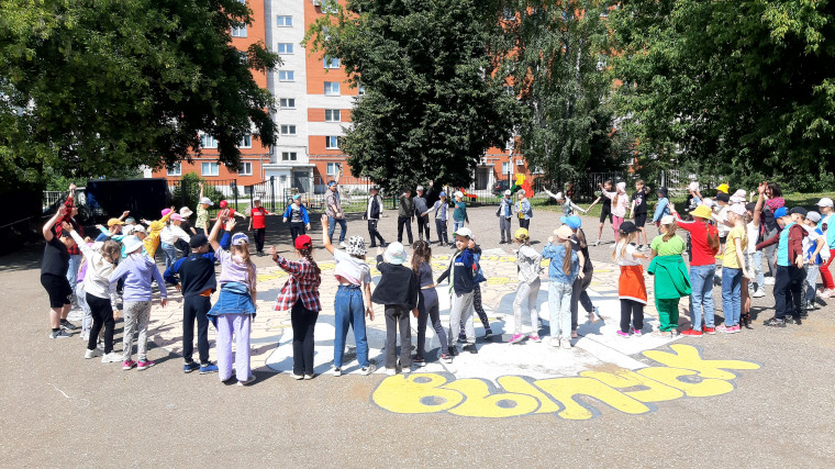 В гостях у нашего лагеря побывал МБУК "Дворец культуры г.о. Саранск".